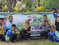 Polsek Singingi Hilir Gelar Program Green Policing dan Gerakan Gen Z Cinta Lingkungan di SDN 004 Tanjung Pauh