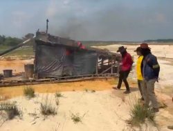 Call Center 110, Polsek Singingi Hilir Respon Langsung Laporan Masyarakat Terkait PETI di Pulau Pramuka