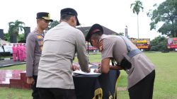 Kapolres Kuansing Pimpin Sertijab Empat Pejabat, Tekankan Profesionalisme