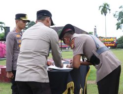 Kapolres Kuansing Pimpin Sertijab Empat Pejabat, Tekankan Profesionalisme