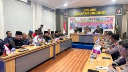 Polres Kuansing Perkuat Sinergi Lintas Sektoral Melalui Rapat Koordinasi Kesiapsiagaan Penanganan Karhutla