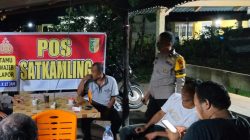 Polsek Jajaran Polres Kuansing Gencarkan Pengecekan Pos Kamling, Kapolres Ajak Warga Aktif Jaga Keamanan Lingkungan