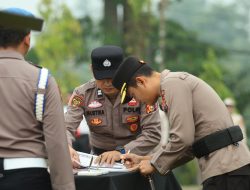Kapolres Kuansing Pimpin Sertijab Tujuh Pejabat Polres Kuansing