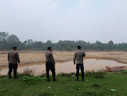 Tindak lanjuti  Layanan Kepolisian 110, Polsek Cerenti Cek Aktivitas PETI di Sungai Kuantan