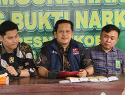 Polres Kuansing Musnahkan 161,51 Gram Sabu, Tegaskan Komitmen Berantas Peredaran Narkotika