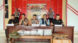 Polres Kuansing Ungkap Kasus BBM Bersubsidi dan Ganja, Empat Tersangka Diproses Hukum